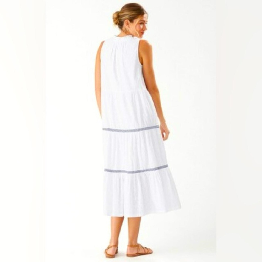 Tommy Bahama white tie dress XL